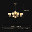 GobekUsa Jade Chandelier: Stylish Chinese Zen Living Room Lamp for Duplex Building by Guangdong Zhongshan