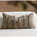 GobekUsa Luxe Black Fluffy Throw Pillow Cover - Modern Simplicity & Art Deco Design