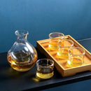 GobekUsa Crystal Sake Ice Jug Wine Bottle Whiskey Flask Beer Cooler Dispenser