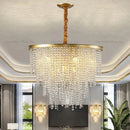 GobekUsa Crystal Chandelier: 2024 Post-Modern Living Room Lighting