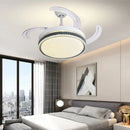 GobekUsa LED Bladeless Ceiling Fan Chandelier for Modern Smart Home Decor