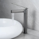 GobekUsa Basin Faucet: Deck Mounted Hot Cold Water Mixer Taps for Bathroom Sink
