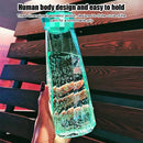 GobekUsa Diamond Water Bottle: 500ml Sport Travel Drink Cup, Leakproof & Portable