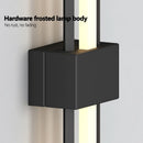 GobekUsa LED Grille Living Room Sofa TV Wall Lamp Strip, Minimalist Modern Bedroom Bedside Lighting