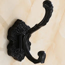 GobekUsa Antique Bronze Wall Hooks, Clothes Towel Coat Robe Metal Hanger Rack