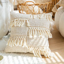 GobekUsa Boho Tassel Cushion Cover for Home Décor - 45x45cm Square/Round