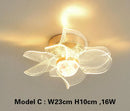 GobekUsa Gold Acrylic LED Ceiling Light - Modern Nordic Style Lighting for Home Decor