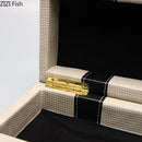 GobekUsa Leather Jewelry Box: Minimalist Decorative Storage for Dresser and Table