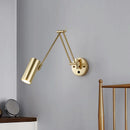 GobekUsa Adjustable Swing Arm LED Wall Lamp Touch Sensor Sconce Lights