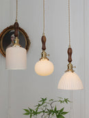 GobekUsa Japanese Ceramic Pendant Light Scandinavian Style Luxury Lamp