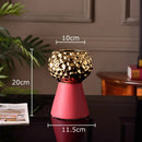 GobekUsa Gold Hammer Pattern Ceramic Vase: Creative Plant Pot for Table Decoration and Floral Arrangement
