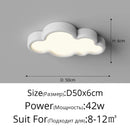 GobekUsa Cloud LED Chandelier for Child Room Kitchen Dining Study Indoor Lighting