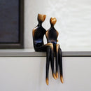 GobekUsa Abstract Art Lover Resin Statue Decoration Valentine's Anniversary Gift