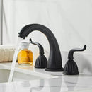 GobekUsa Antique Brass Bathroom Faucet Set with Double Handles for Bathtub and Sink