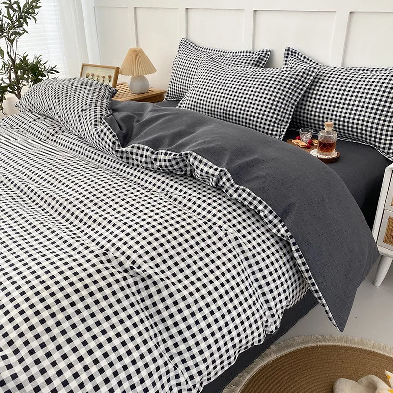 GobekUsa Lattice Plant Geometric Pattern Bedding Set with Sheet Pillows, photo 27 of 30