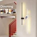 GobekUsa Dimmable LED Wall Lights 360° Rotatable Indoor Wall Sconce