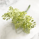 GobekUsa Green Plant Flower Cherry Stamen Berries Bundle for DIY Decor and Gifts