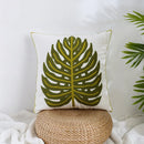GobekUsa Boho Farmhouse Floral Square Pillow Cover Set of 2