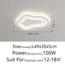 GobekUsa Cloud Chandelier Nordic Modern Living Room Ceiling Lamp