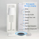 GobekUsa Acrylic Crystal Art LED Table Lamp - Rechargeable Cordless Design