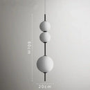 GobekUsa Glass Ball LED Pendant Light for Modern Restaurant, Cafe, Bedroom & Kitchen
