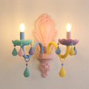 GobekUsa Crystal Luxury Candle Chandelier Vanity Pendant Light for Living Dining Bedroom