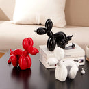 GobekUsa Dog Balloon Poop Resin Sculpture Funny Pop Art Statue Home Decor