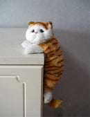 GobekUsa Hanging Cat Plush Doll Figurine Home Decoration Model