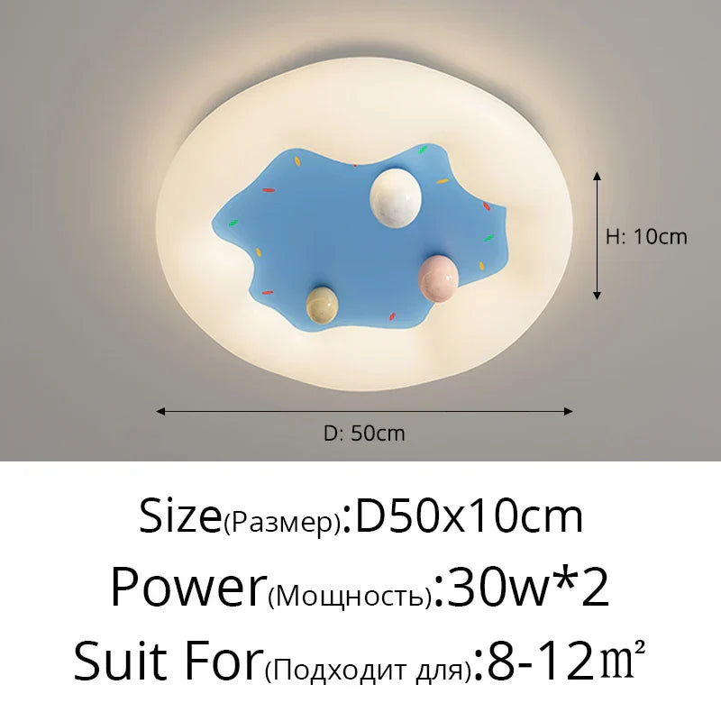 GobekUsa Kids Room Chandelier Remote Dimable Ceiling Lights, photo 9 of 10