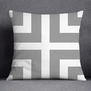 GobekUsa Geometric Floral Print Lumbar Pillow Case 45X45cm Sofa Cushion Cover
