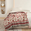 GobekUsa Ethnic Bohemian Blanket - Soft and Warm Wrap for Spring Picnics, Camping, and Home Decor