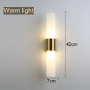 GobekUsa Acrylic Cylinder Wall Lamp for Bedroom, Living Room, Study - LED Lighting