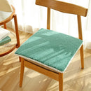 GobekUsa Cozy Lamb's Wool Chair Cushion for Autumn Winter Comfort