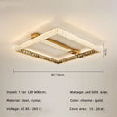 GobekUsa Crystal LED Ceiling Chandelier: Smart Dimmable Bedroom Lighting Fixture
