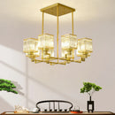 GobekUsa Crystal Chandelier: Modern Light Luxury for Living Room, Bedroom, Restaurant, Villa, Hotel