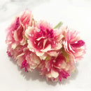 GobekUsa 200pcs Mixed Rose Red Flower Cherry Stamen Berries Bundle for DIY Decor