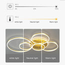 GobekUsa LED Ceiling Chandelier Rings Pendant Light - Minimalist Home Lighting