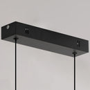 Minimalist Black Linear Aluminum Pendant Light