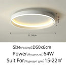 GobekUsa Circular LED Ceiling Lights for Home Decor and Indoor Lighting