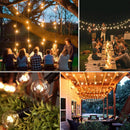 GobekUsa G40 Tungsten Outdoor String Lights 7W Waterproof IP44 Fairy Light Chain