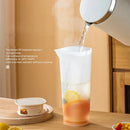 GobekUsa Large Capacity Cold Water Bottle for Lemon Tea, Half Transparent, Low Temperature Resistant