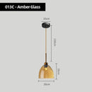 GobekUsa Glass Chandelier Pendant Lights for Bedside, Kitchen, Restaurant, Bar, Home Lighting