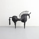 GobekUsa Abstract Horse Metal Sculpture Decorative Figurine - Home Decoration Accessory