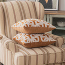 GobekUsa Brown Coffee Geometric Jacquard Cushion Cover: High Precision & Light Luxury Modern Pillow Case for Home Decor