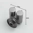 GobekUsa Brass Bidet Faucet Set for Wall Mounted Toilet - Dual Purpose Bathroom Sprayer