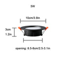 GobekUsa 5W LED Downlight: Bright Recessed Ceiling Light for Home Living Room