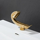 GobekUsa Black Gold Brass Bathroom Faucet Mixer Sink Tap Deck Mounted Chrome Gray