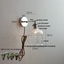GobekUsa Ceramic LED Wall Light Fixture Up Down Rotate Modern Style Bedside Lamp