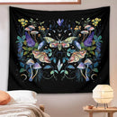 GobekUsa Celestial Botanical Tapestry Wall Hanging - Starry Sky Dorm Decor