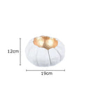 GobekUsa Gold Pumpkin Resin Sculpture Ornaments Home Decor-Artistic Room Aesthetics